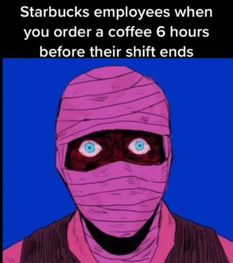 Starbucks Employees Before Closing