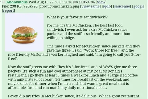 McChicken 3-for-Free Story