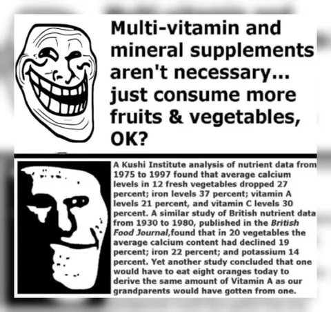 Trollface Vitamin Advice