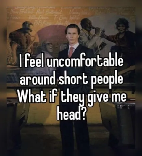 Uncomfortable Around Short People
