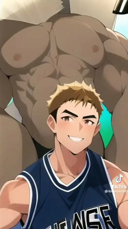 Anime Muscle Selfie