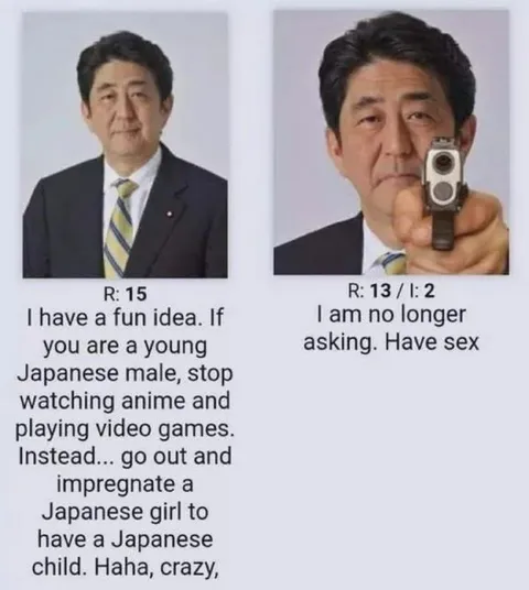 Shinzo Abe Has Had Enough