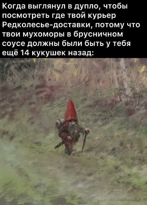 Курьер опоздал на 14 кукушек