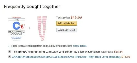 C Programming Socks Bought Together