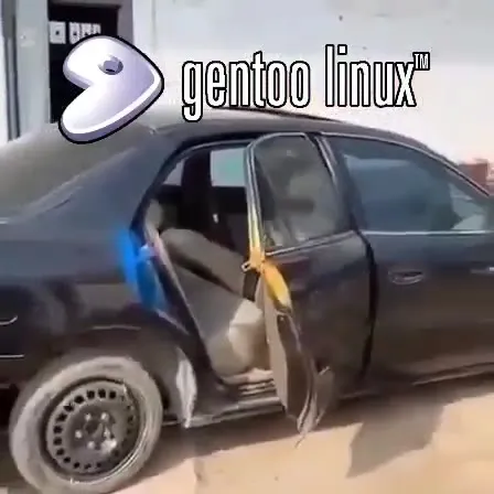 Gentoo Linux Car Door Repair