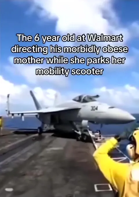 Six-Year-Old Directs Fighter Jet Parking