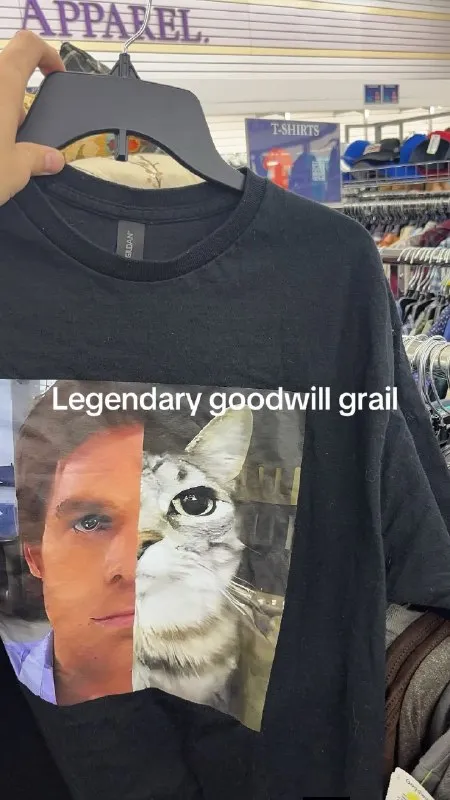 Legendary Goodwill Cat Shirt