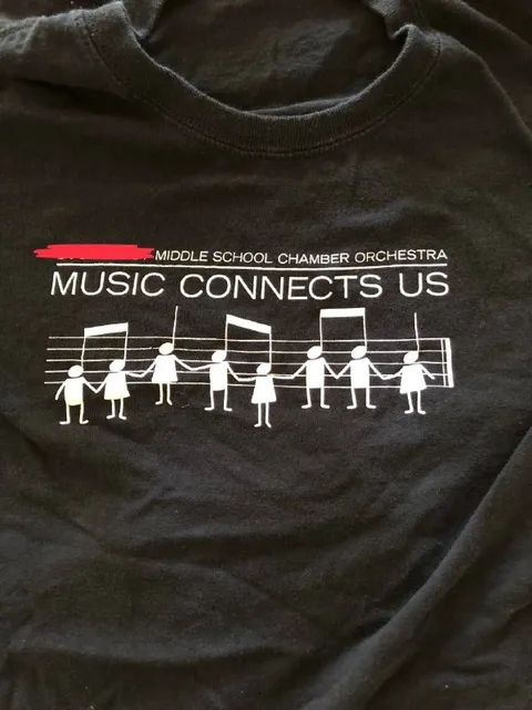 Music Connects Us Orchestra Shirt
