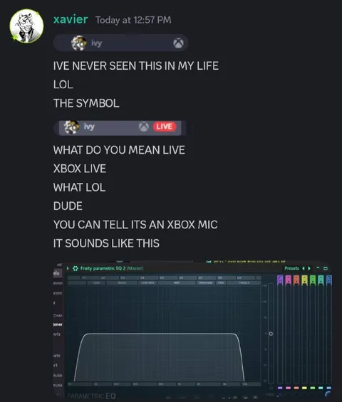 Xbox Live Mic Sound