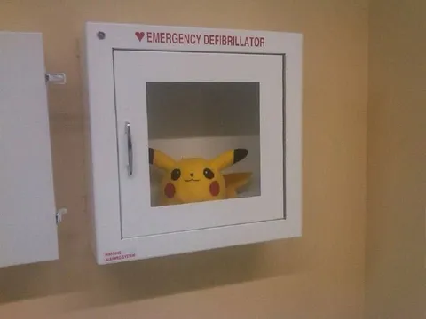 Pikachu Emergency Defibrillator