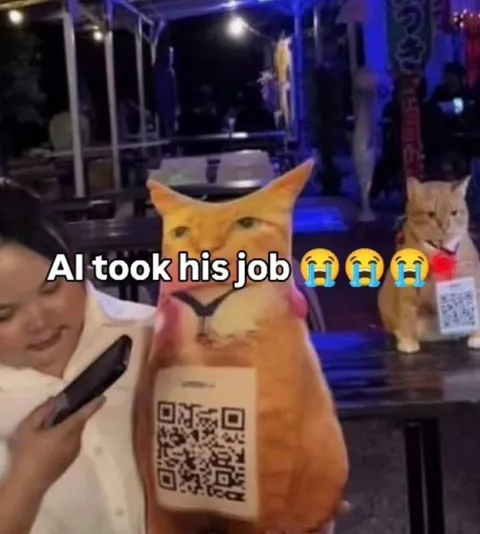 AI Took His Job Cats