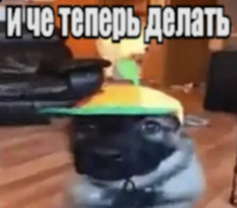 И че теперь делать
