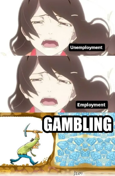 Unemployment Employment Gambling