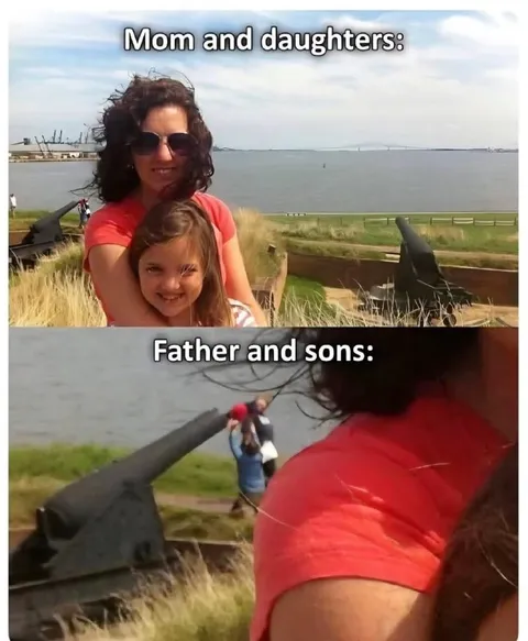 Moms and Daughters, Fathers and Sons
