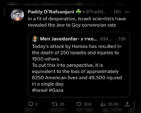 Jew to Goy Conversion Rate