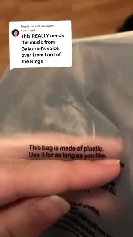Plastic Bag Gets Lord of the Rings Music
