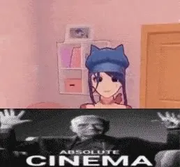 Absolute Cinema Anime Reaction