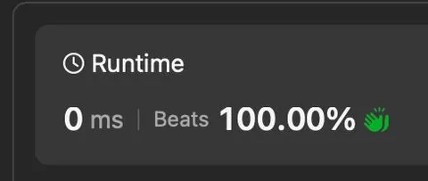 LeetCode Beats Everyone