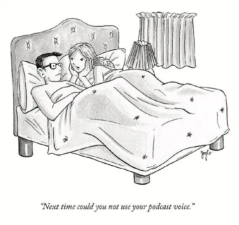 Podcast Voice in Bed