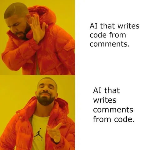 Drake Approves Code Comments