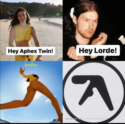 Hey Aphex Twin, Hey Lorde