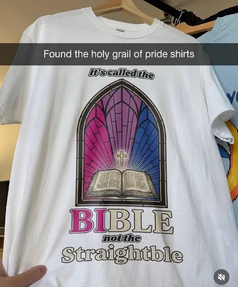 Bible Not Straightble Shirt