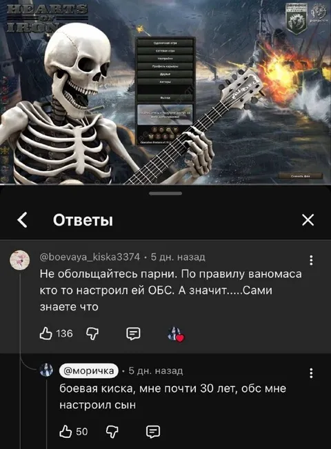 Боевая киска и настроенный OBS