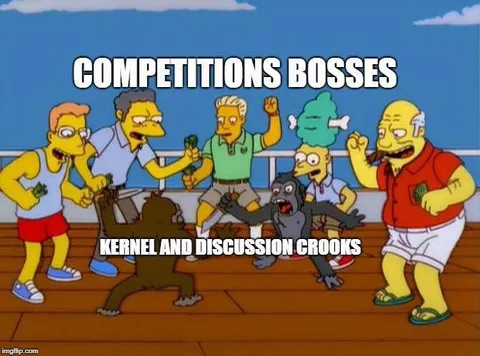 Competitions Bosses and Discussion Crooks