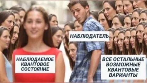 Наблюдатель и квантовые варианты