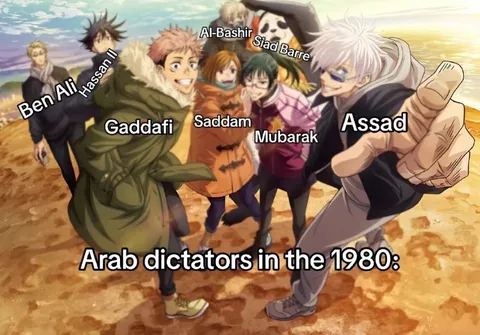 Arab Dictators in the 1980s