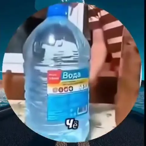 Квас в бутылке с водой