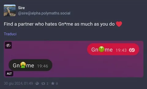 Find Someone Who Hates Gnome