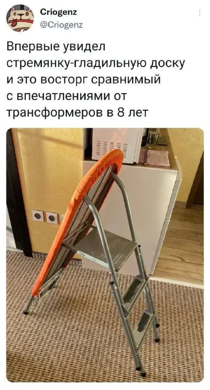 Стремянка-гладильная доска