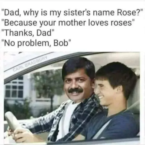 Rose and Bob Dad Joke