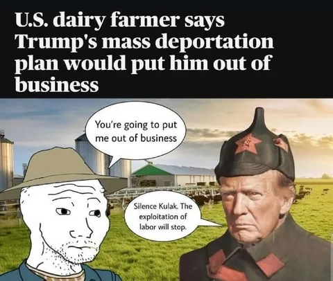 Trump Puts Dairy Farmer Out of Business