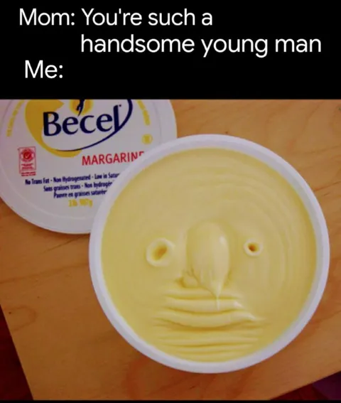 Handsome Young Man Margarine