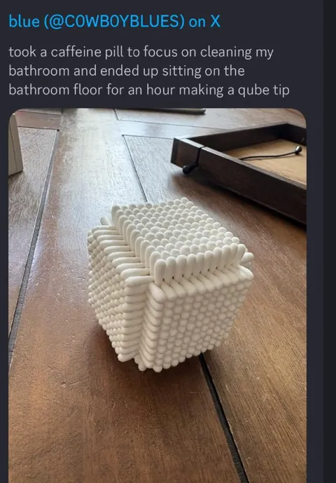 Caffeine Pill Cube Distraction