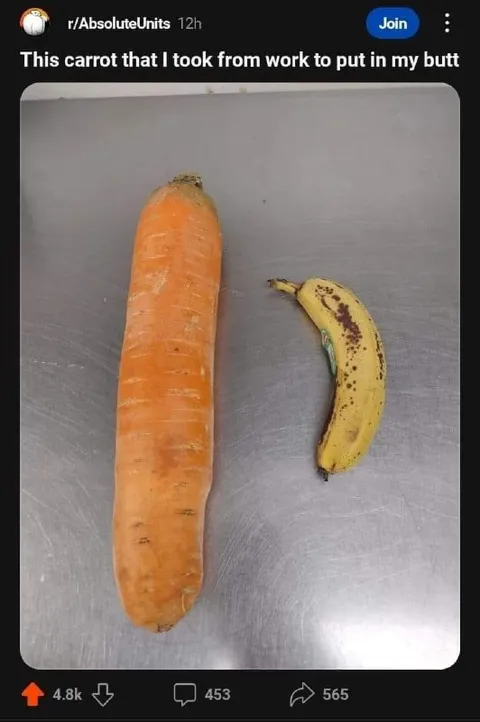 Carrot Taken From Work