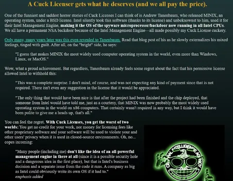 A Cuck Licenser Gets What He Deserves
