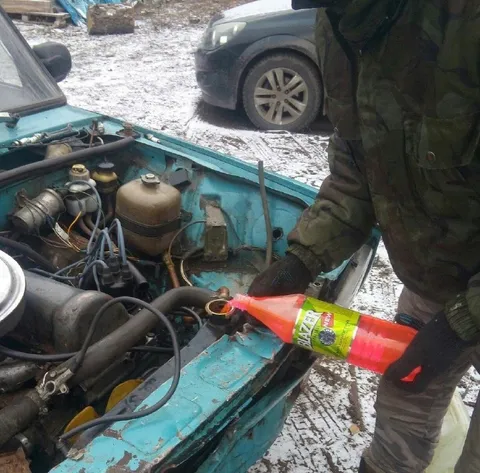 Газировка вместо антифриза