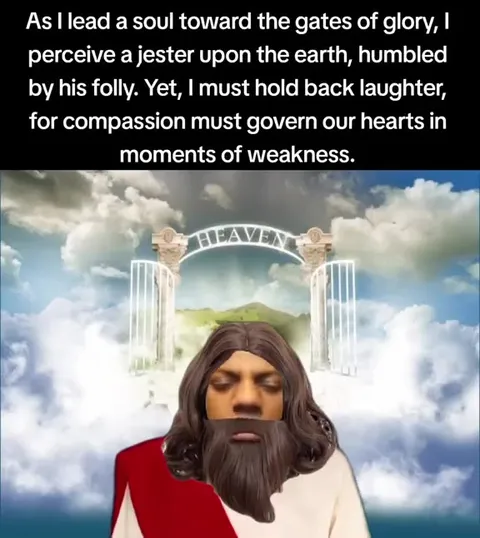 Jesus Tries Not to Laugh