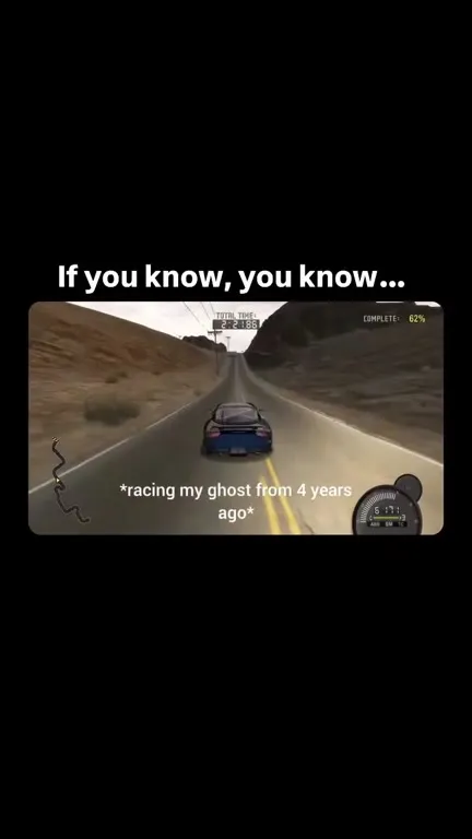 Racing My Ghost from Four Years Ago