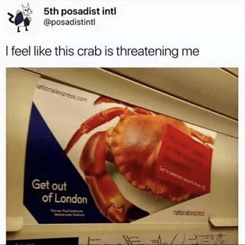 Threatening Crab Ad
