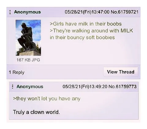 Truly a Clown World