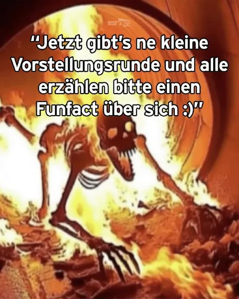 Vorstellungsrunde im brennenden Chaos