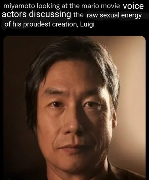 Miyamoto Watches Luigi's Voice Actors