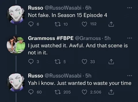 Fake Episode Spoiler Thread
