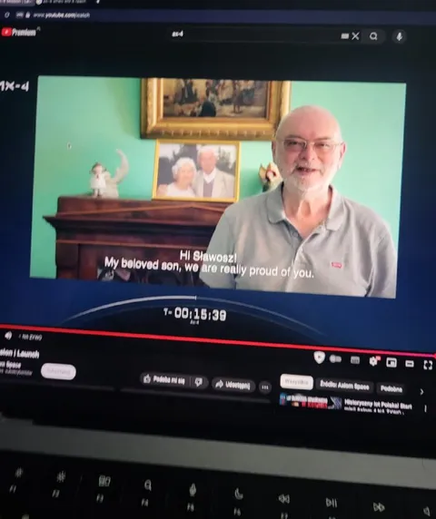 Proud Father Message to Sławosz