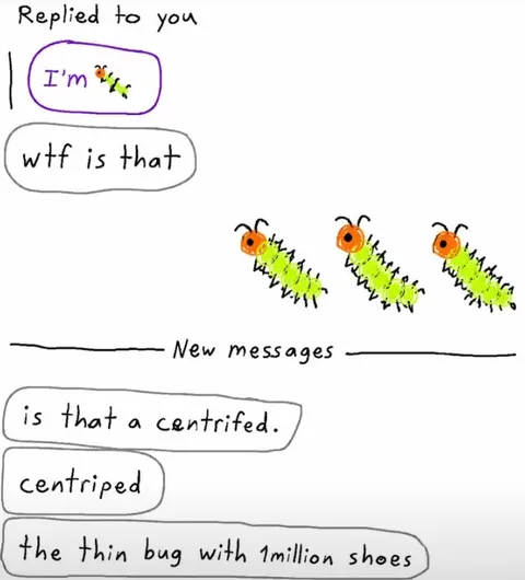 The Thin Bug With A Million Shoes