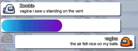Among Us Vent Joke
